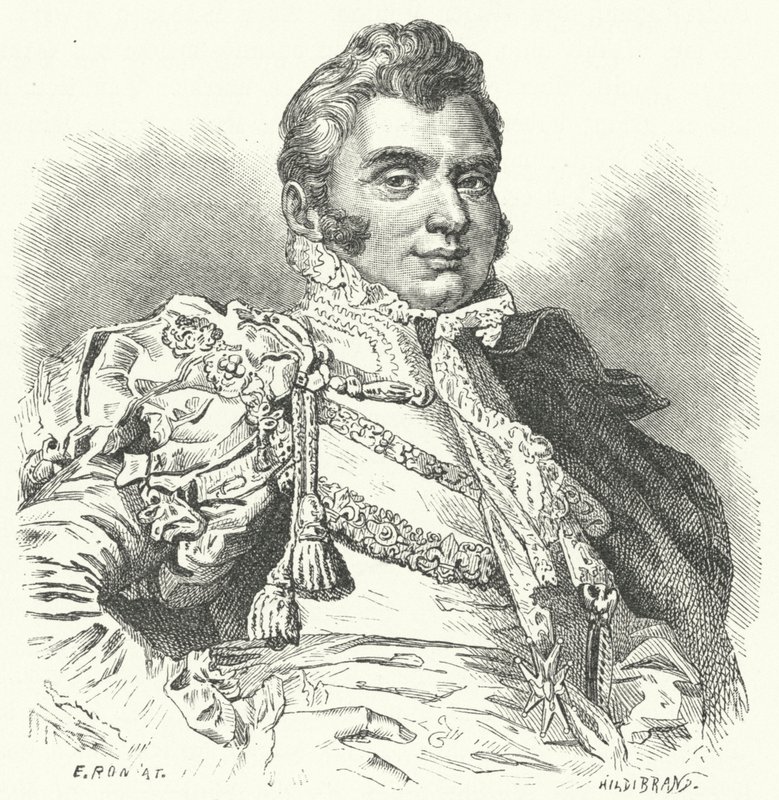 Charles Ferdinand, hertug af Berry (gravering) af German School