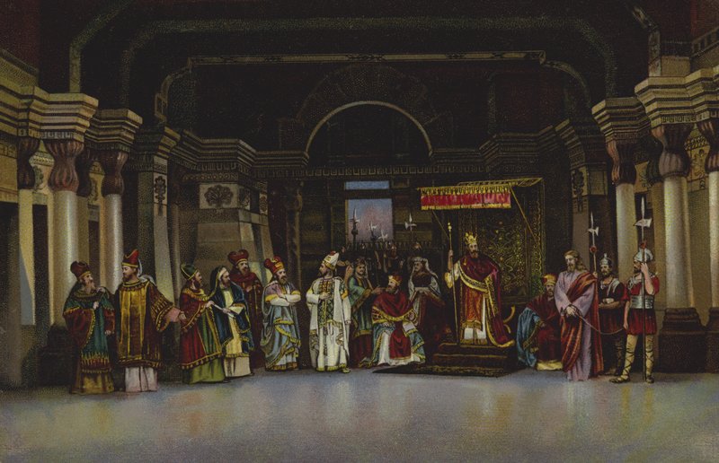 Kristus foran Herodes af German School