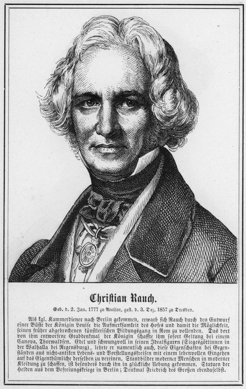 Christian Rauch (gravering) af German School