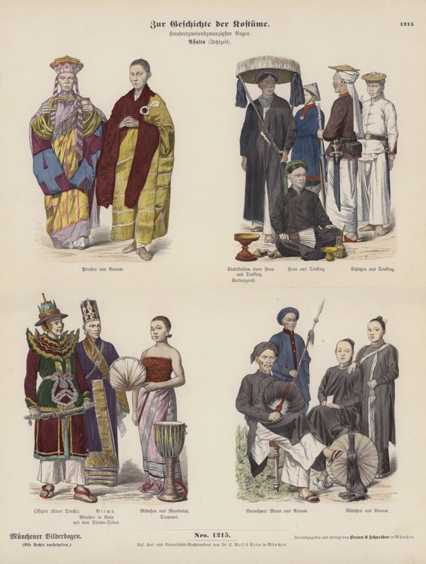 Asiens kostumer af German School