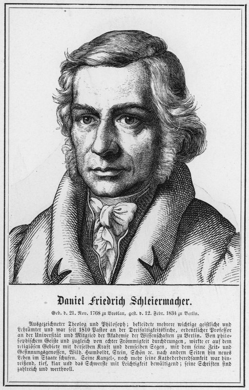 Daniel Friedrich Schleiermacher (gravering) af German School