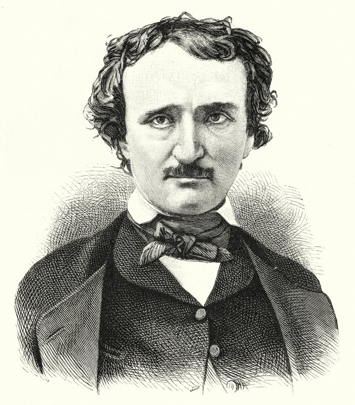 Edgar Allan Poe, amerikansk digter og novelleforfatter af German School