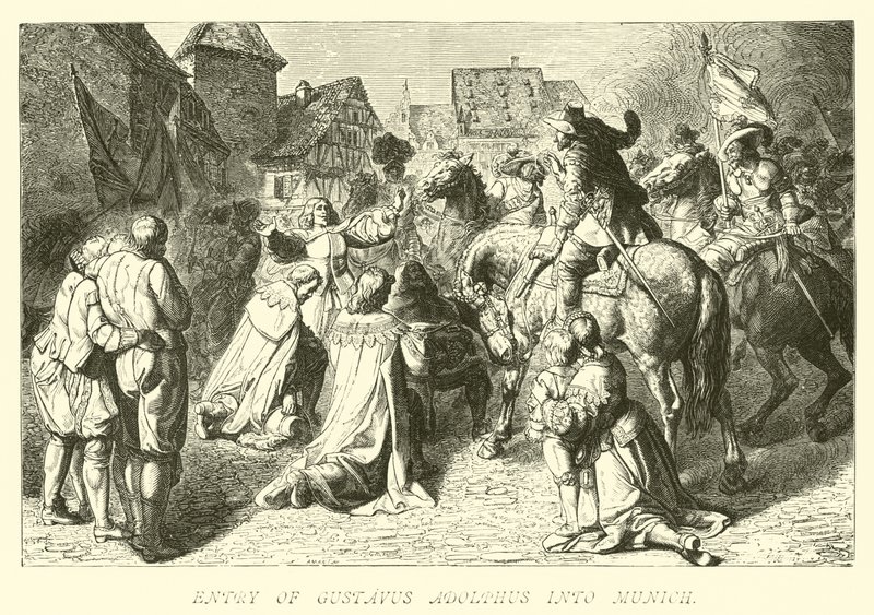 Gustavus Adolfs indtog i München af German School