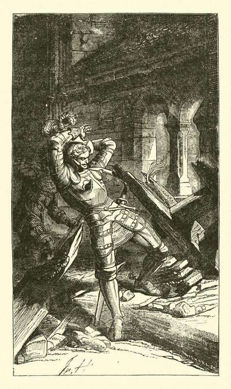 Francis von Sickingen dødeligt såret af German School