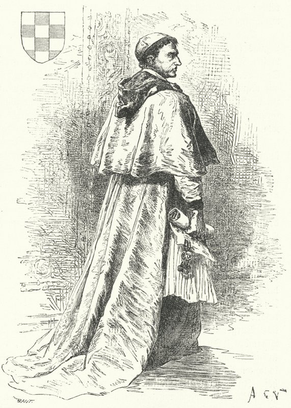 Francisco Jimenez de Cisneros, spansk kardinal og statsmand (gravering) af German School