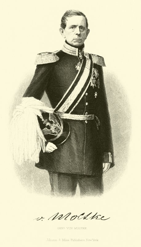 General von Moltke af German School