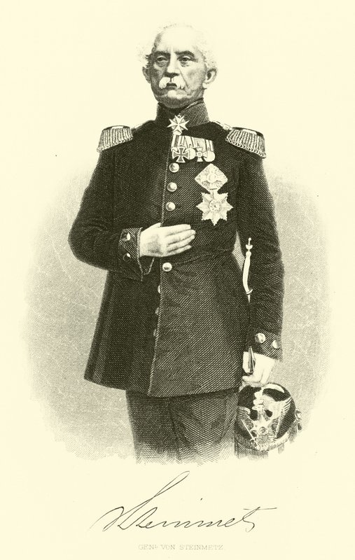 General Von Steinmetz af German School
