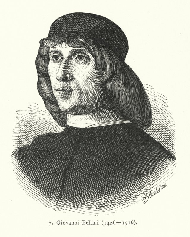 Giovanni Bellini, italiensk renæssancemaler (gravering) af German School