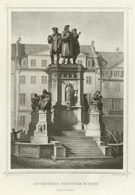 Gutenberg Schoffer og Fust, Frankfort af German School