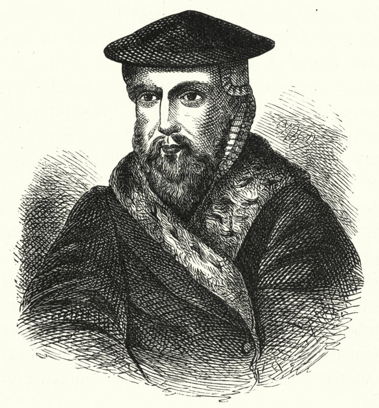 Hans Tausen, dansk luthersk reformationsteolog (stik) af German School