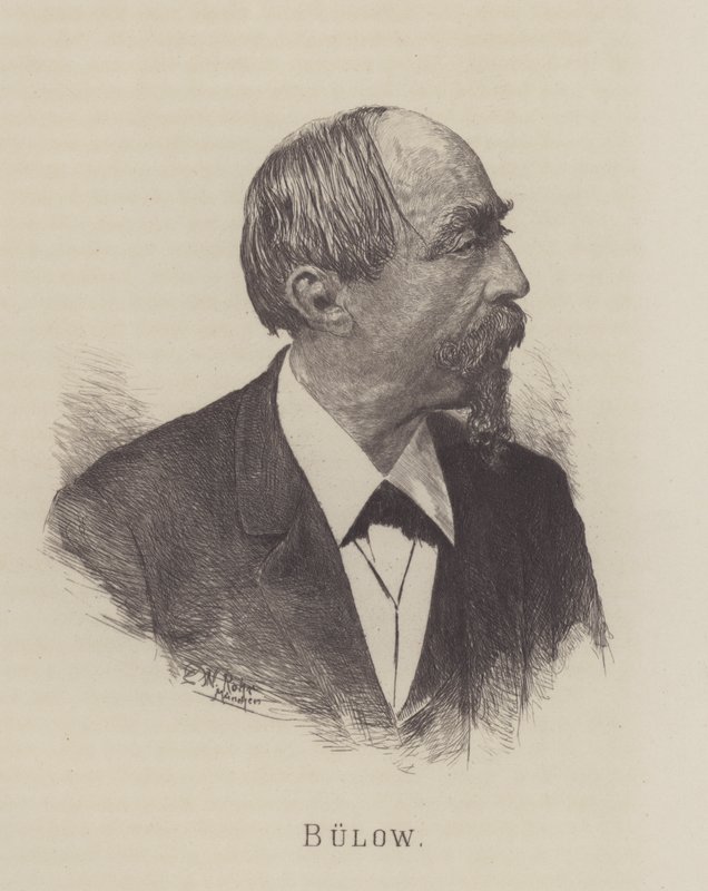 Hans von Bulow, tysk dirigent, pianist og komponist af German School