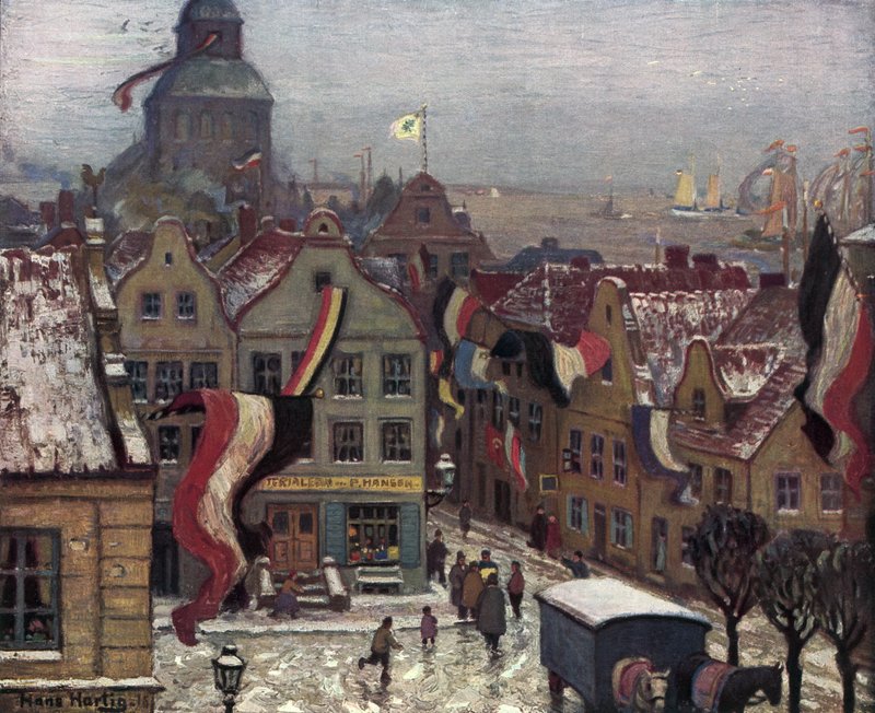 Hindenburg sejr af German School