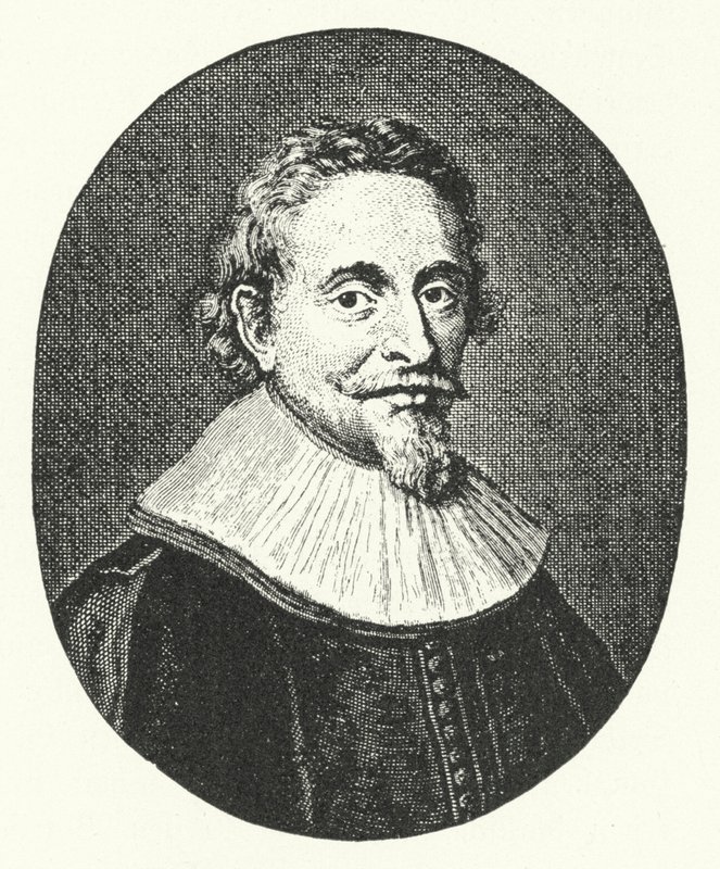 Hugo Grotius, hollandsk jurist (gravering) af German School