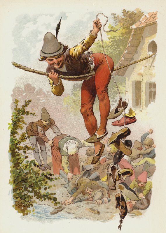 Illustration til Till Eulenspiegel af German School
