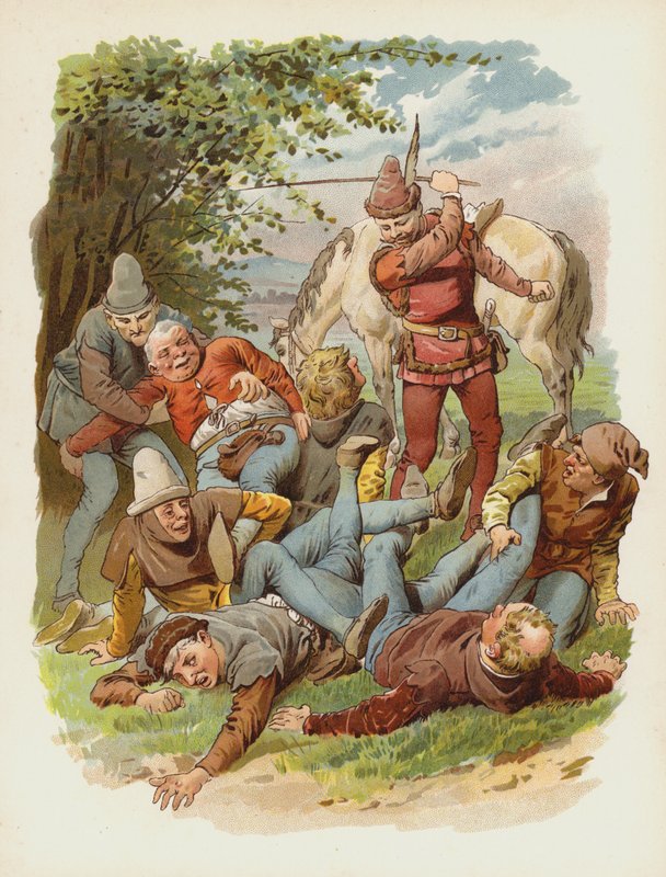 Illustration til Till Eulenspiegel af German School