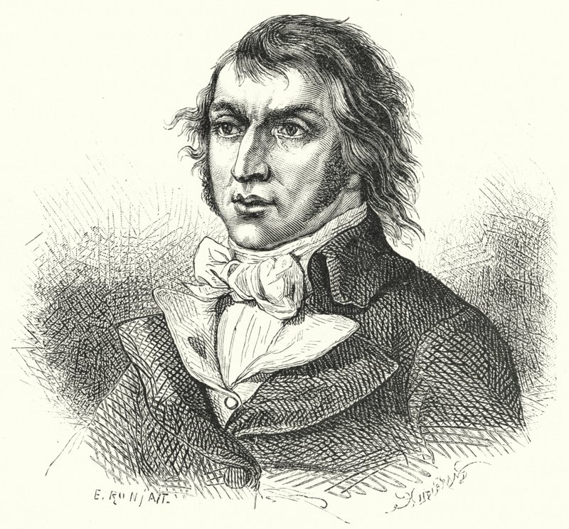 Jean-Lambert Tallien, fransk revolutionær politiker (gravering) af German School