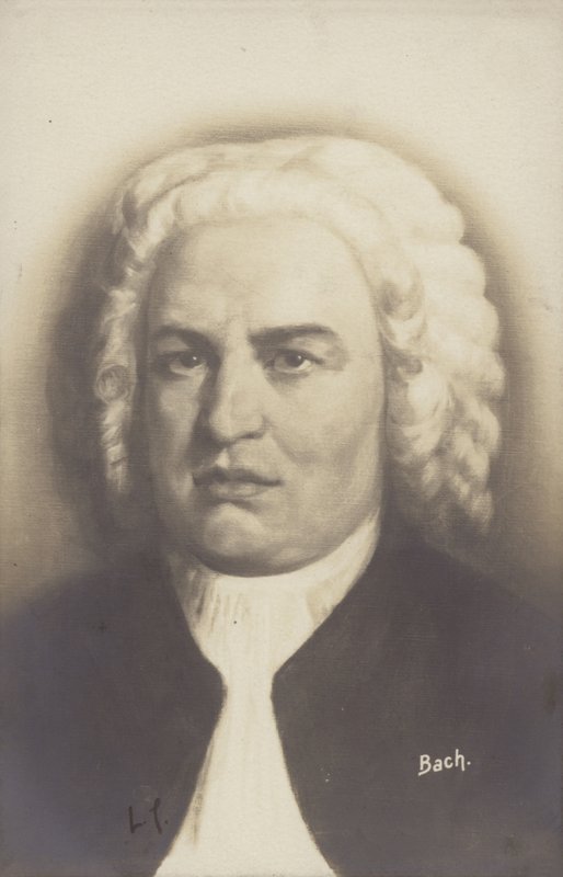 Johann Sebastian Bach, tysk komponist, organist, cembalo, violinist og violinist fra barokperioden (1685-1750) af German School