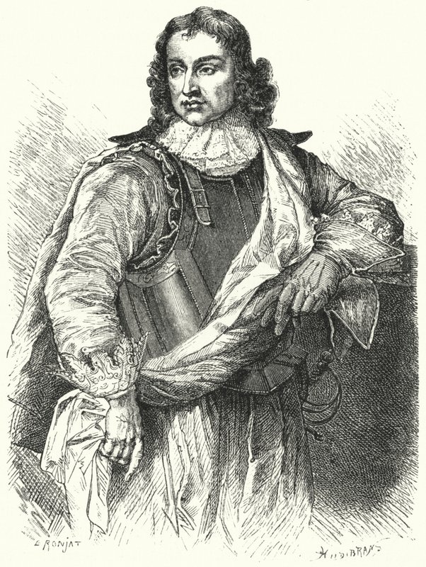 John Lambert, engelsk parlamentarisk general og politiker (gravering) af German School
