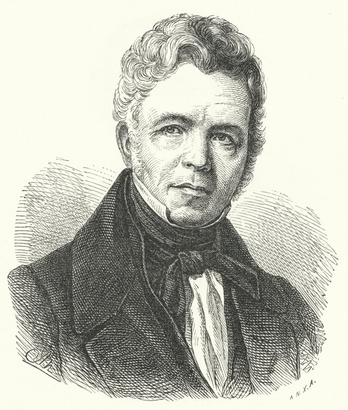 Karl Friedrich Schinkel, preussisk arkitekt, byplanlægger, kunstner og designer af German School