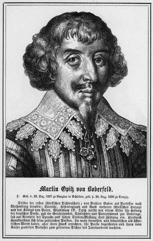 Martin Opik von Boberfeld (gravering) af German School