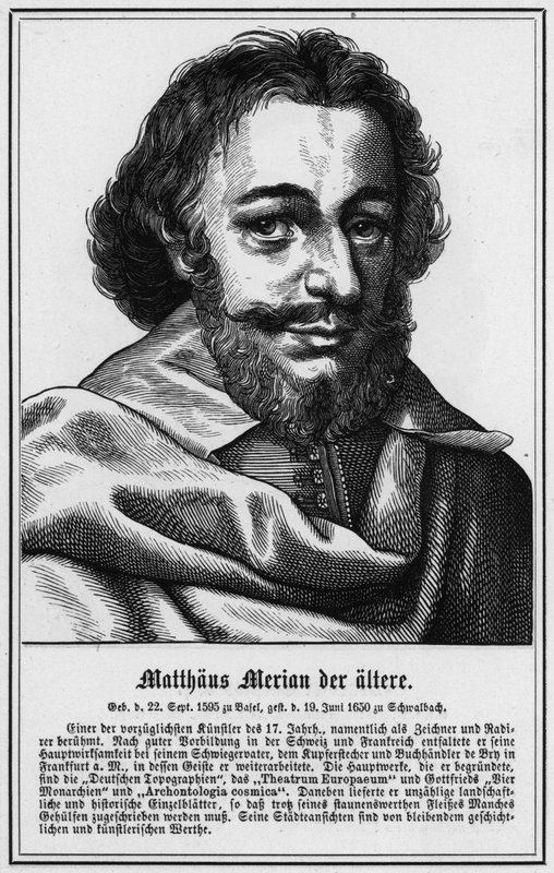 Matthäus Merian den Ældre (gravering) af German School