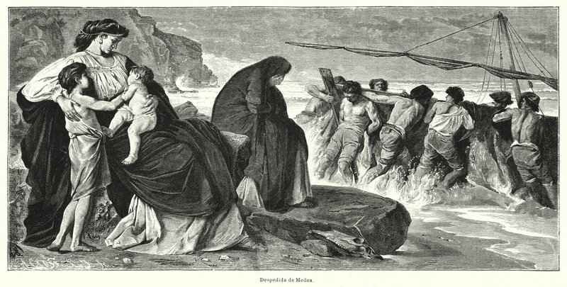 Medeas farvel: scene fra Euripides