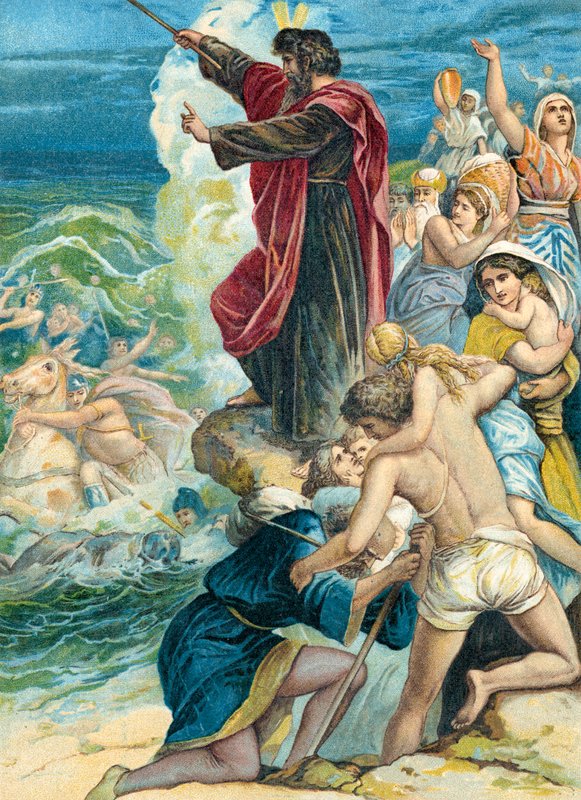 Moses krydser det Røde Hav af German School