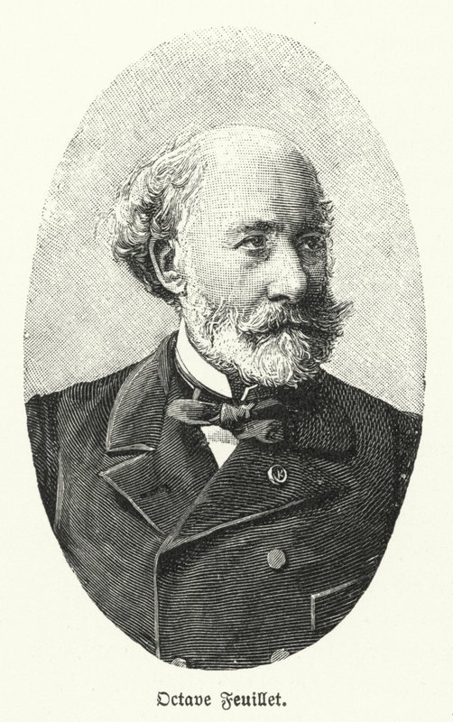 Octave Feuillet, fransk romanforfatter og dramatiker (litho) af German School