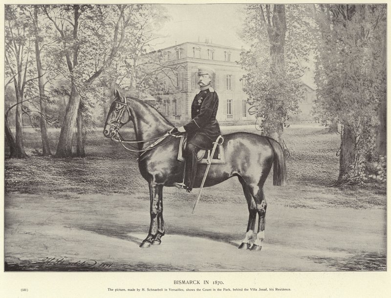 Otto von Bismarck i 1870 af German School