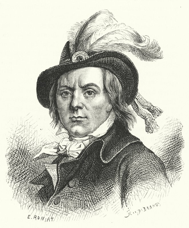 Paul Barras, fransk revolutionspolitiker (gravering) af German School