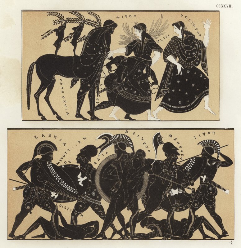 Peleus og Thetis af German School