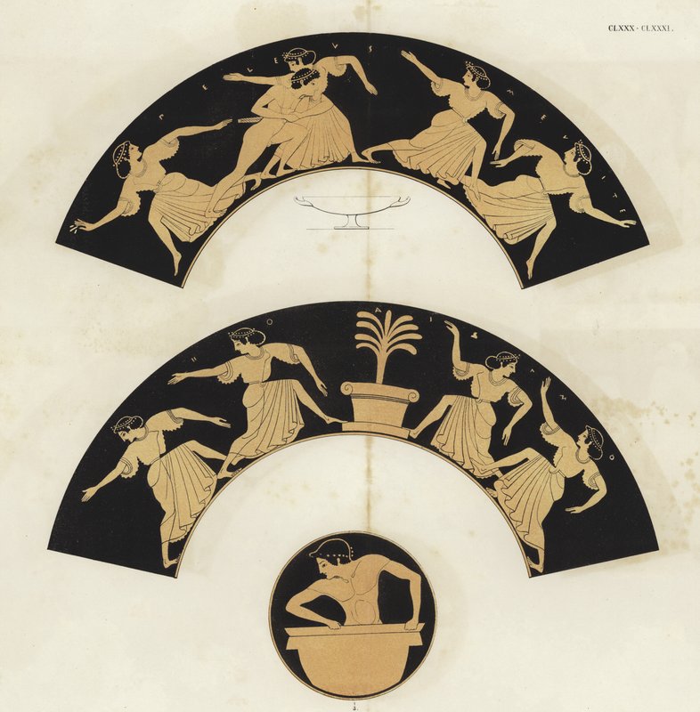 Peleus og Thetis af German School