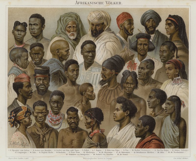 Folk i Afrika af German School