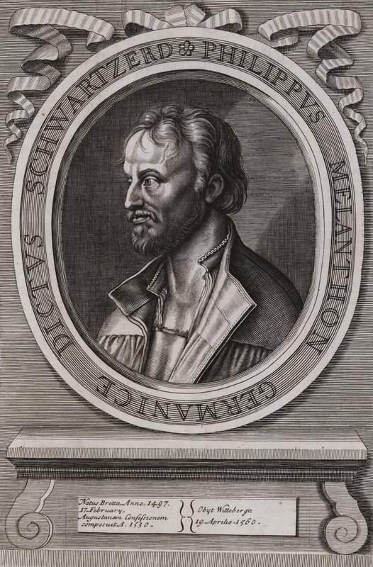 Philipp Melanchthon, tysk teolog fra den protestantiske reformation af German School