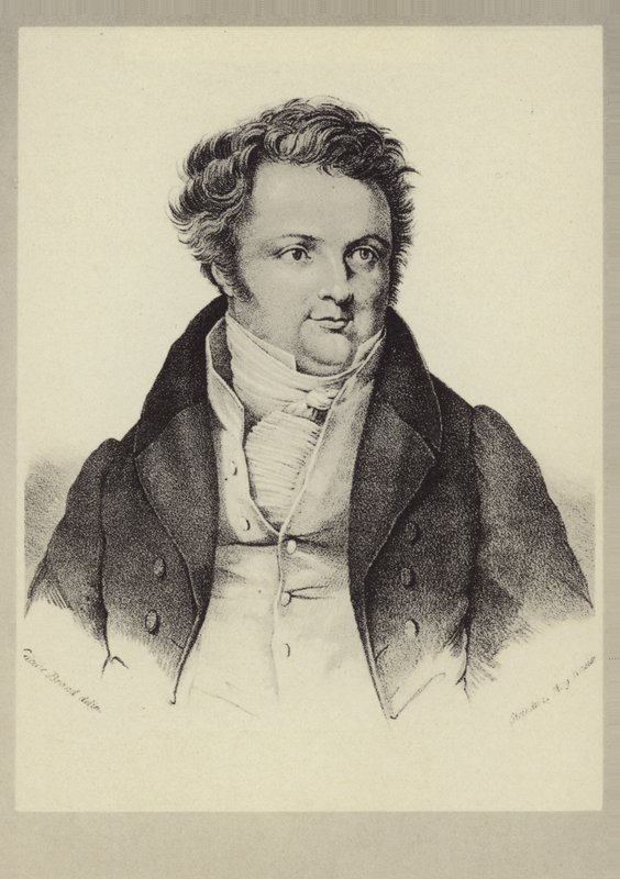 Portræt af Heinrich Marschner af German School