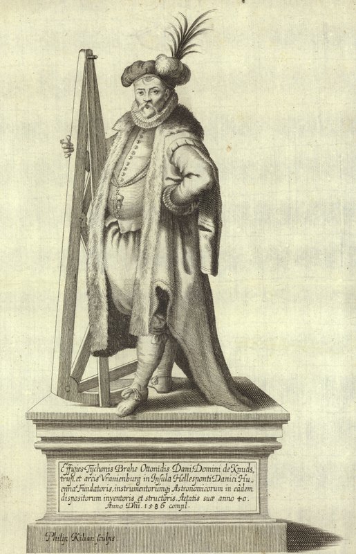 Portræt af Tycho Brahe af German School
