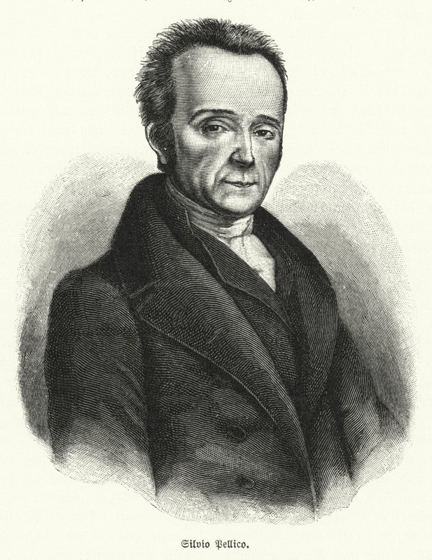 Silvio Pellico, italiensk digter, dramatiker og patriot af German School