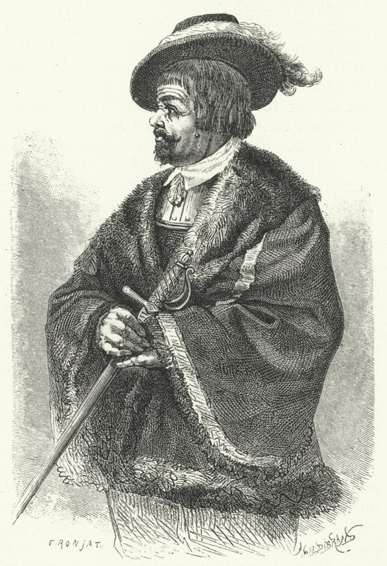 Sir Thomas, Lord Fairfax, øverstkommanderende for den parlamentariske hær i den engelske borgerkrig (gravering) af German School