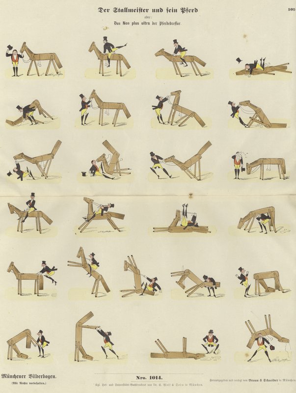 Equerry og hans hest af German School