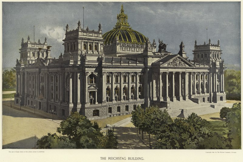Rigsdagsbygningen i Berlin af German School