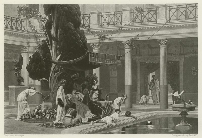 Karl Vs indtog i Antwerpen (gravure) af German School