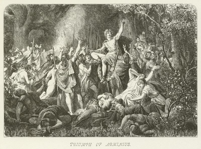 Arminius triumf af German School