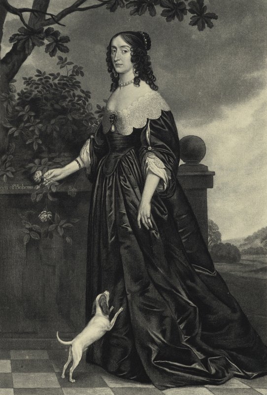 Elizabeth Stuart, dronning af Bøhmen af Gerrit van Honthorst