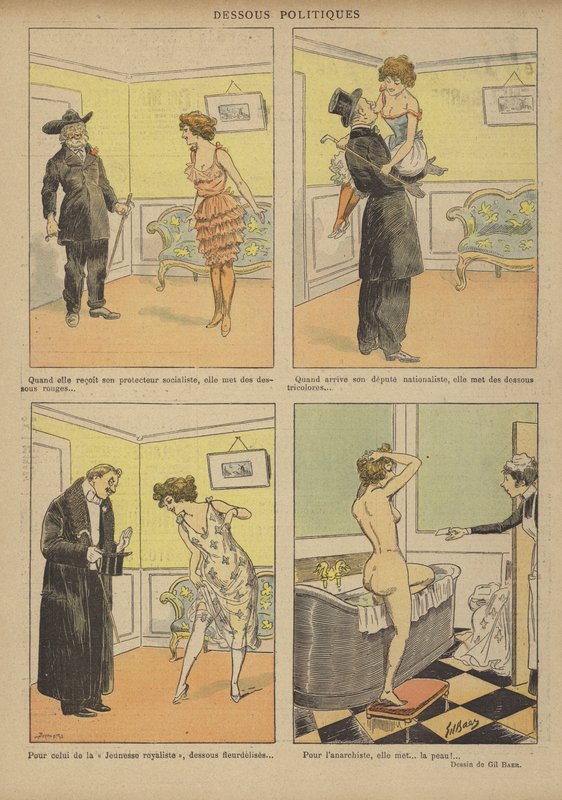 Illustration til Le Rire af Gil Baer
