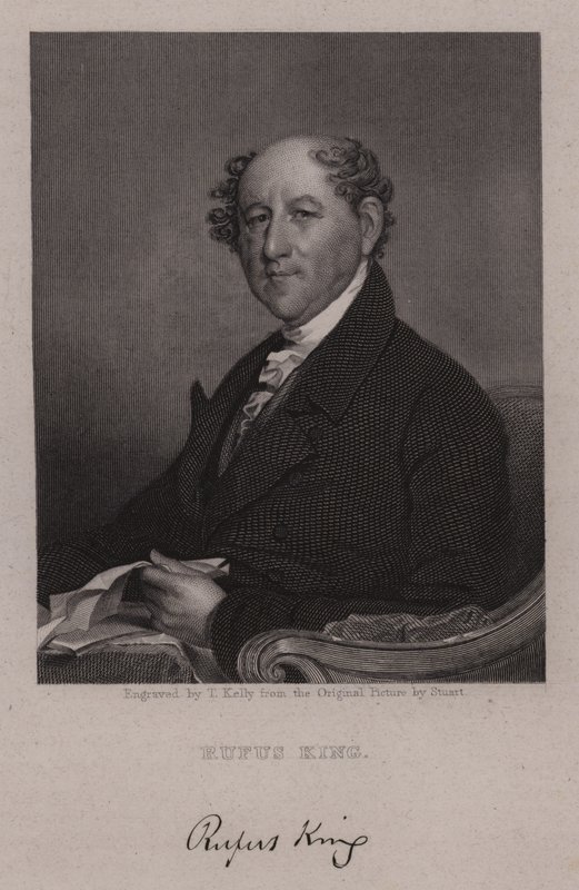 Rufus King, amerikansk advokat, politiker og diplomat af Gilbert Stuart