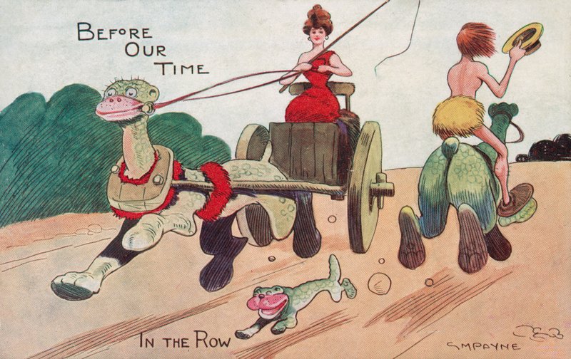 I rækken (farve litho) af Gilbert Morris Payne