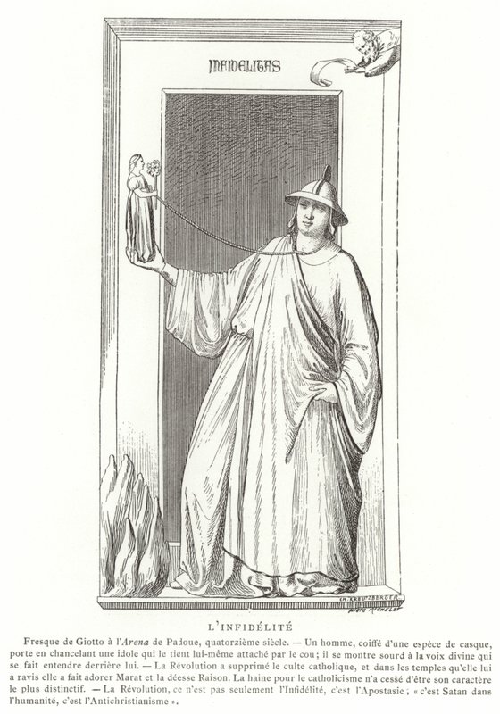 Utroskab af Giotto di Bondone