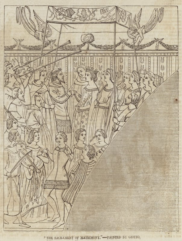 Ægteskabets sakramente af Giotto di Bondone