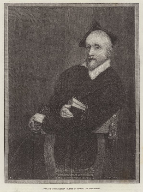 Titians skolemester af Giovanni Battista Moroni