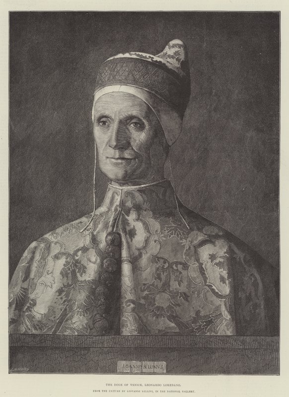 Doge af Venedig, Leonardo Loredano, i National Gallery af Giovanni Bellini